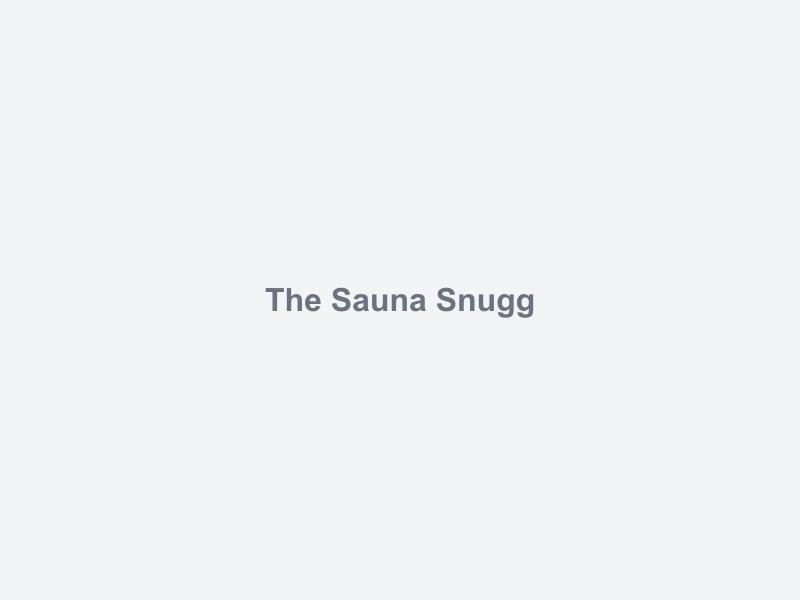 The Sauna Snugg sauna - Main